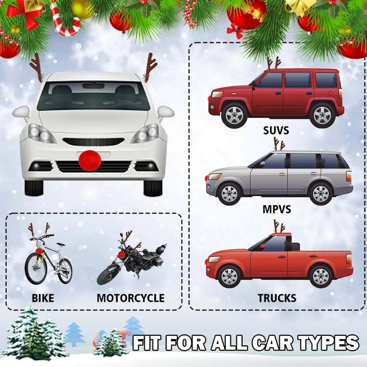 Christmas Auto Decoration Set for Car SUV Van Truck - X-BULL