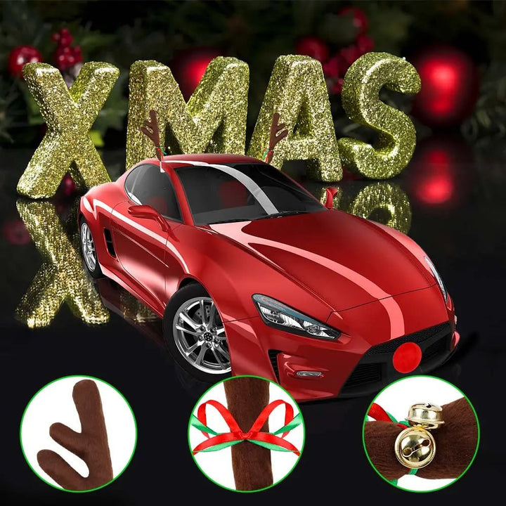 Christmas Auto Decoration Set for Car SUV Van Truck - X-BULL