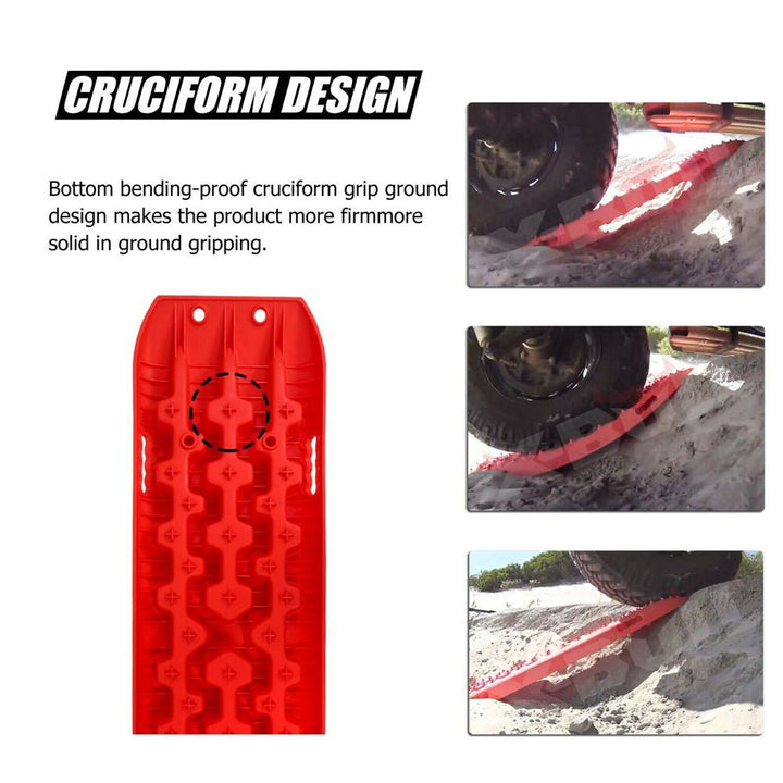 X - BULL Gen 3.0 Off - Road Recovery Traction Boards Recovery Tracks 2 Pairs - X - BULL