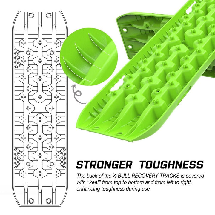 X - BULL Gen 3.0 Off - Road Recovery Traction Boards Recovery Tracks 2 Pairs - X - BULL