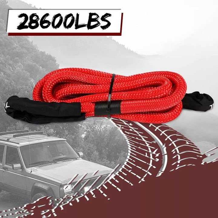 X-BULL Recovery Kinetic Tow Rope 7/8"x20' 28600lbs - X-BULL